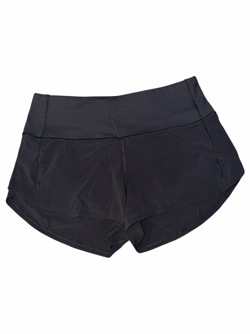 Lululemon Speed Up High-Rise Lined Shorts 2.5” Black Size 8 NWT
